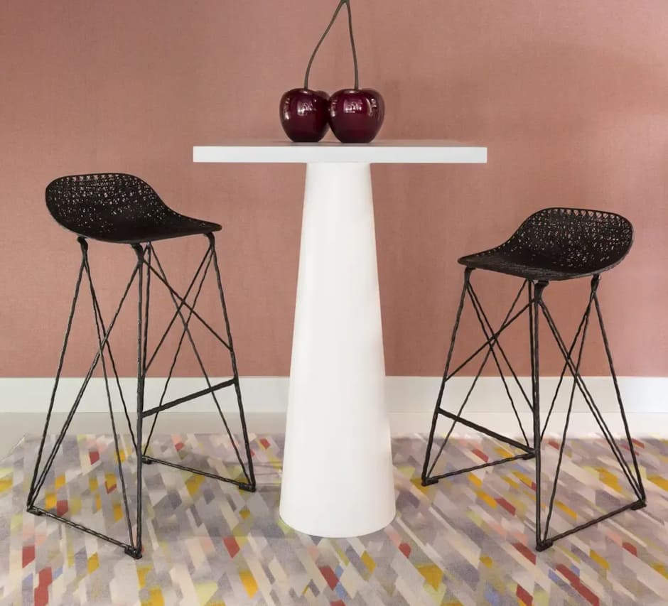 トーヨーキッチンスタイル　moooi モーイ　椅子　スツール　　カーボンバースツール